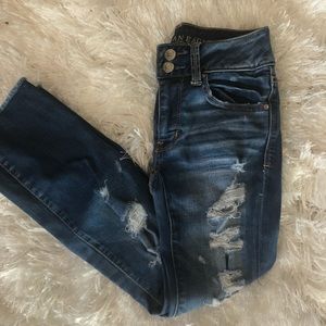 Hollister cropped jeans